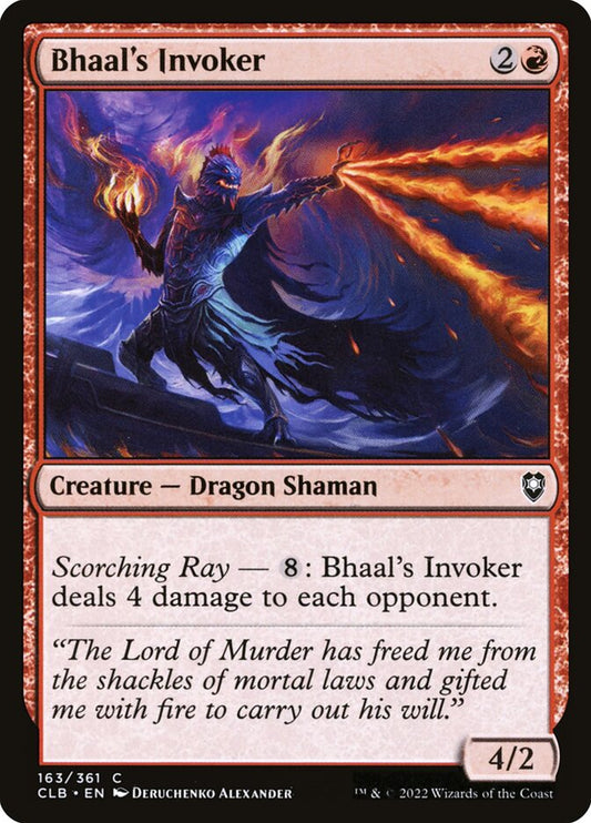 MTG Card Title: Bhaal's Invoker CLB/163