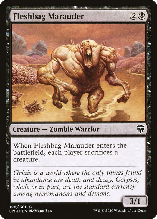 MTG Card Title: Fleshbag Marauder CMR/128