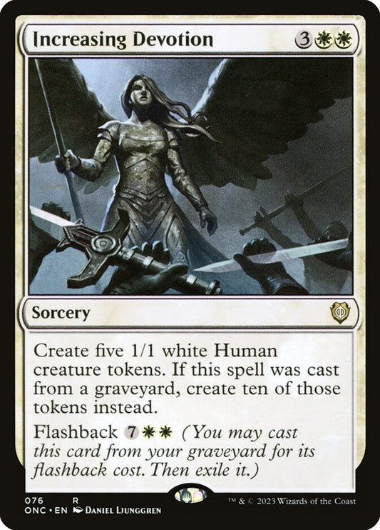 MTG Card Title: Increasing Devotion ONC/76