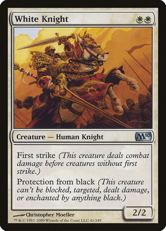 MTG Card Title: White Knight M10/41