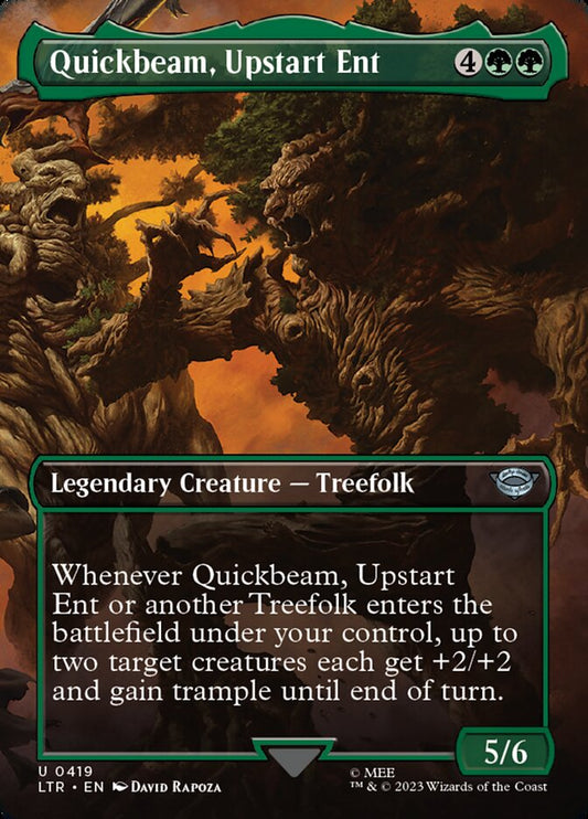 MTG Card Title: Quickbeam, Upstart Ent LTR/419