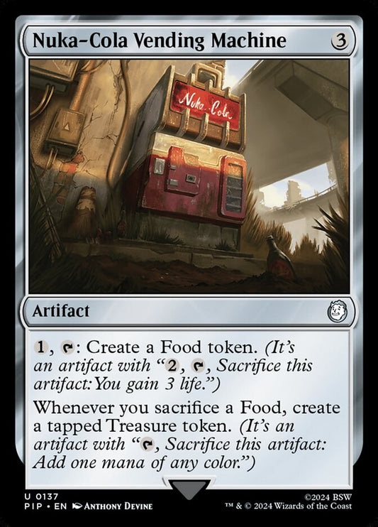 MTG Card Title: Nuka-Cola Vending Machine PIP/137