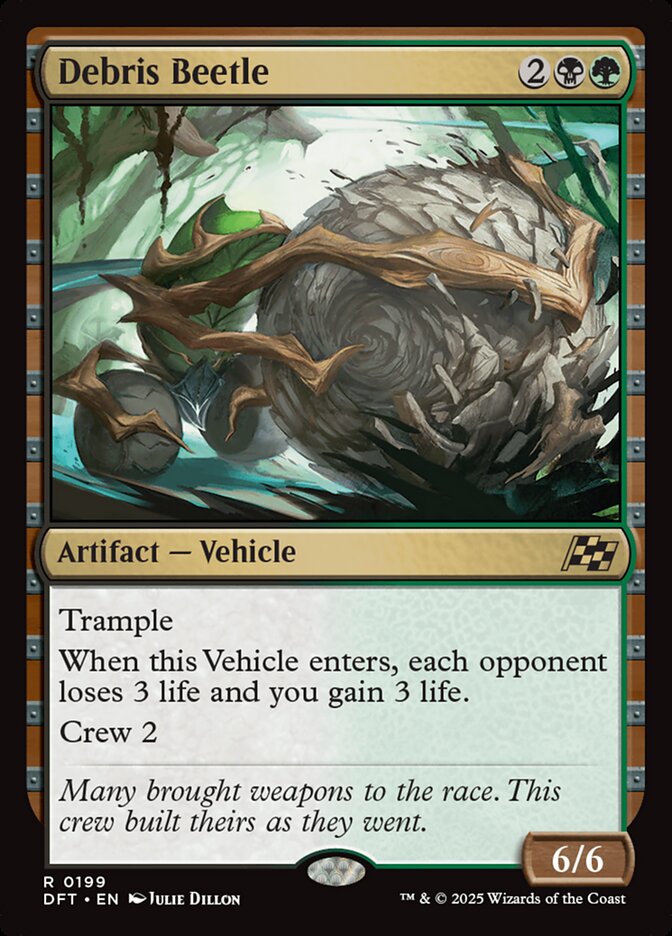 MTG Card Title: Debris Beetle DFT/199