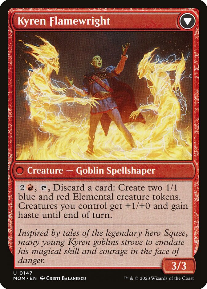 Invasion of Mercadia // Kyren Flamewright MOM/147