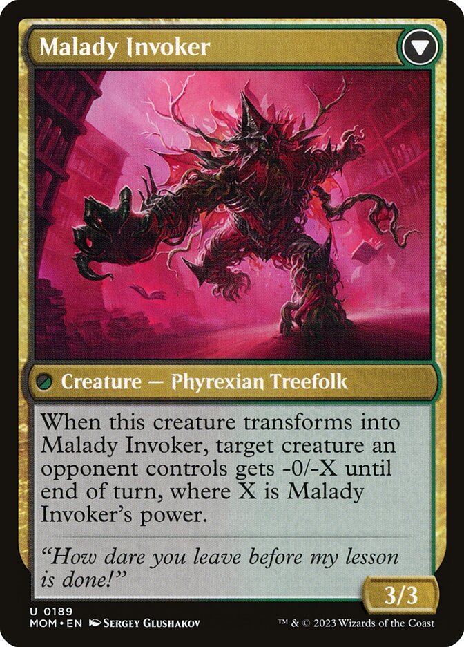 Herbology Instructor // Malady Invoker MOM/189