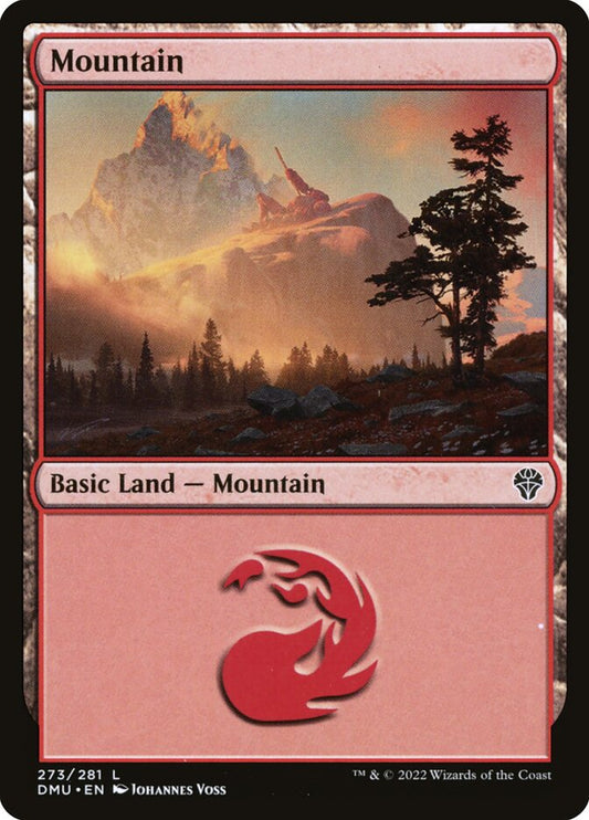 MTG Card Title: Mountain DMU/273