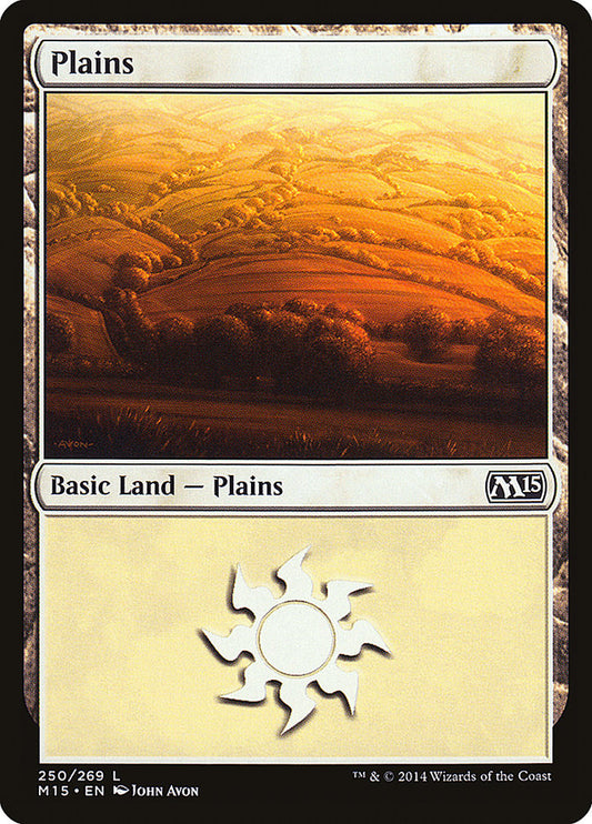 MTG Card Title: Plains M15/250