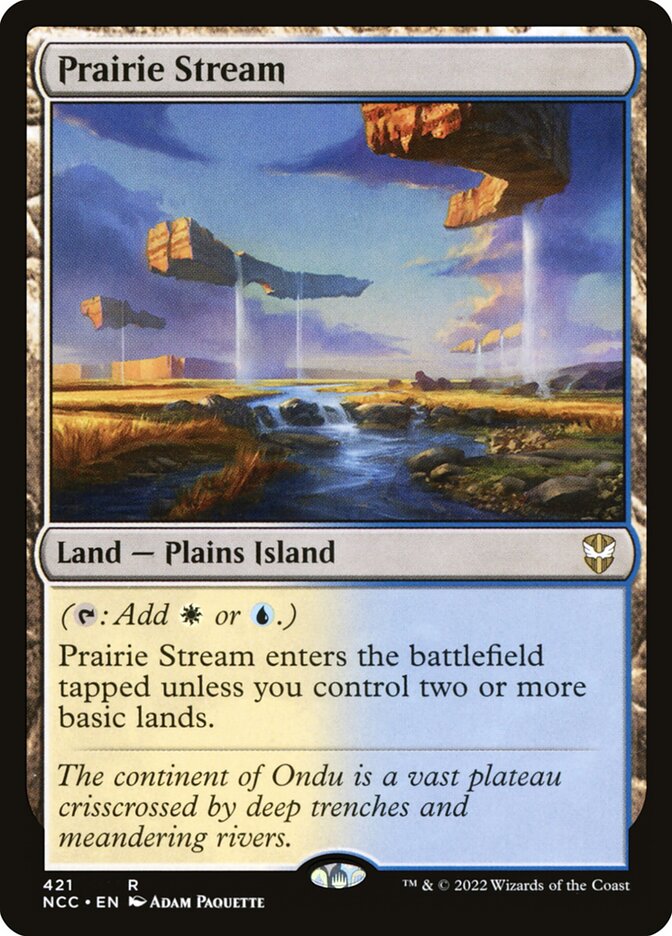 MTG Card Title: Prairie Stream NCC/421