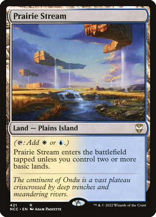 MTG Card Title: Prairie Stream NCC/421
