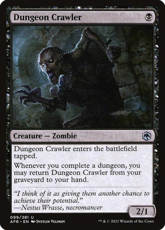 MTG Card Title: Dungeon Crawler AFR/99