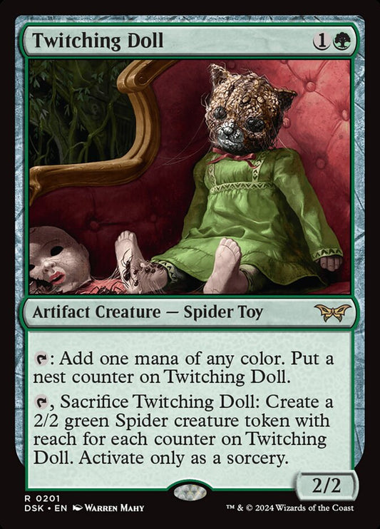 MTG Card Title: Twitching Doll DSK/201