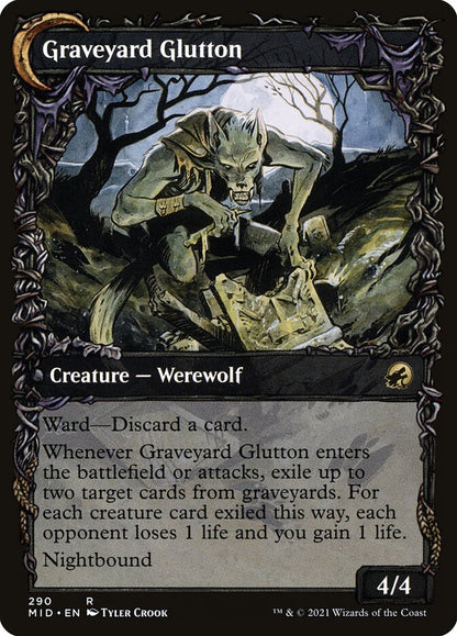 Graveyard Trespasser // Graveyard Glutton MID/290