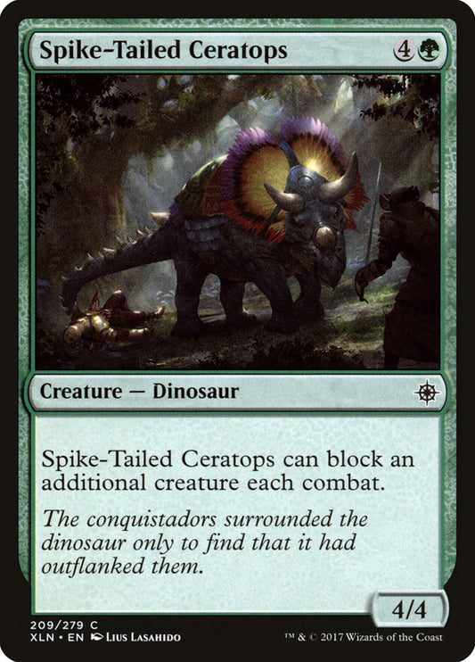 MTG Card Title: Spike-Tailed Ceratops XLN/209