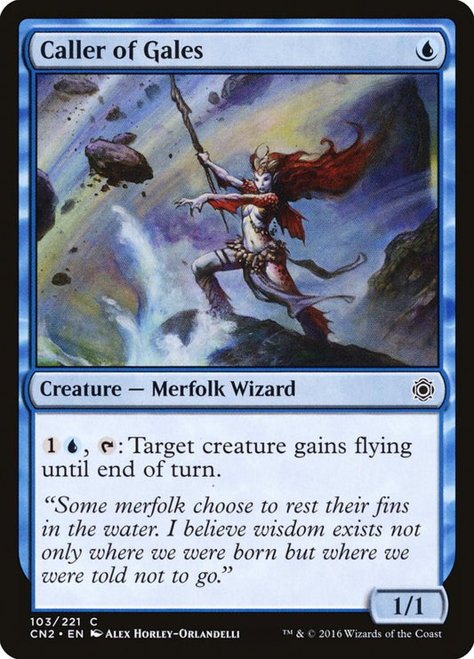 MTG Card Title: Caller of Gales CN2/103