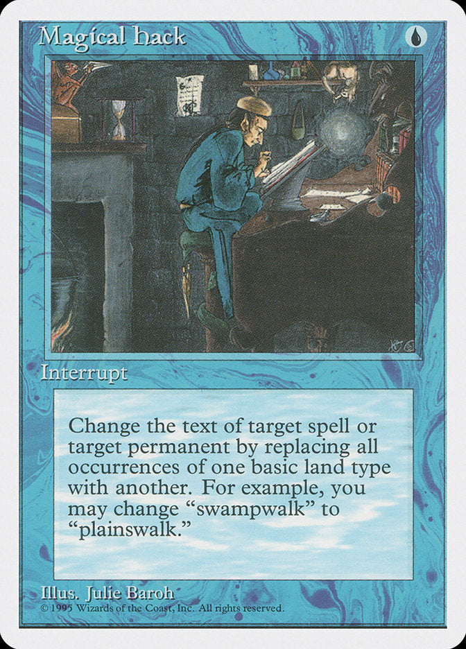 MTG Card Title: Magical Hack 4ED/83