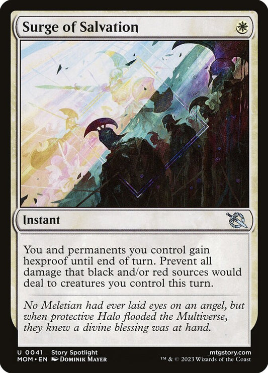 MTG Card Title: Surge of Salvation MOM/41