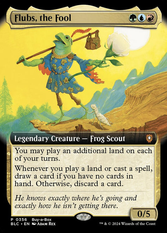 MTG Card Title: Flubs, the Fool BLC/356