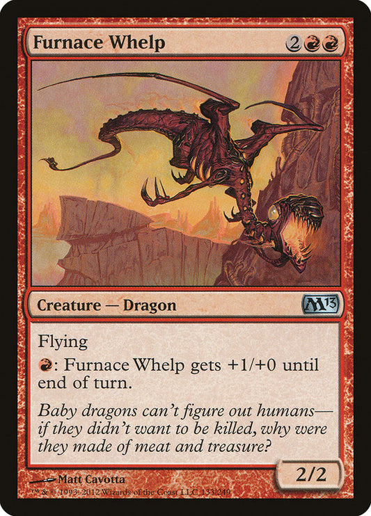 MTG Card Title: Furnace Whelp M13/133