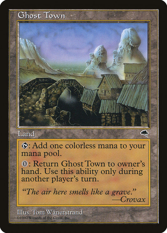 MTG Card Title: Ghost Town TMP/318