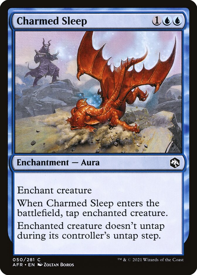 MTG Card Title: Charmed Sleep AFR/50