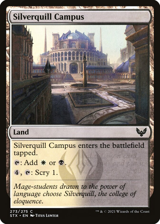 MTG Card Title: Silverquill Campus STX/273