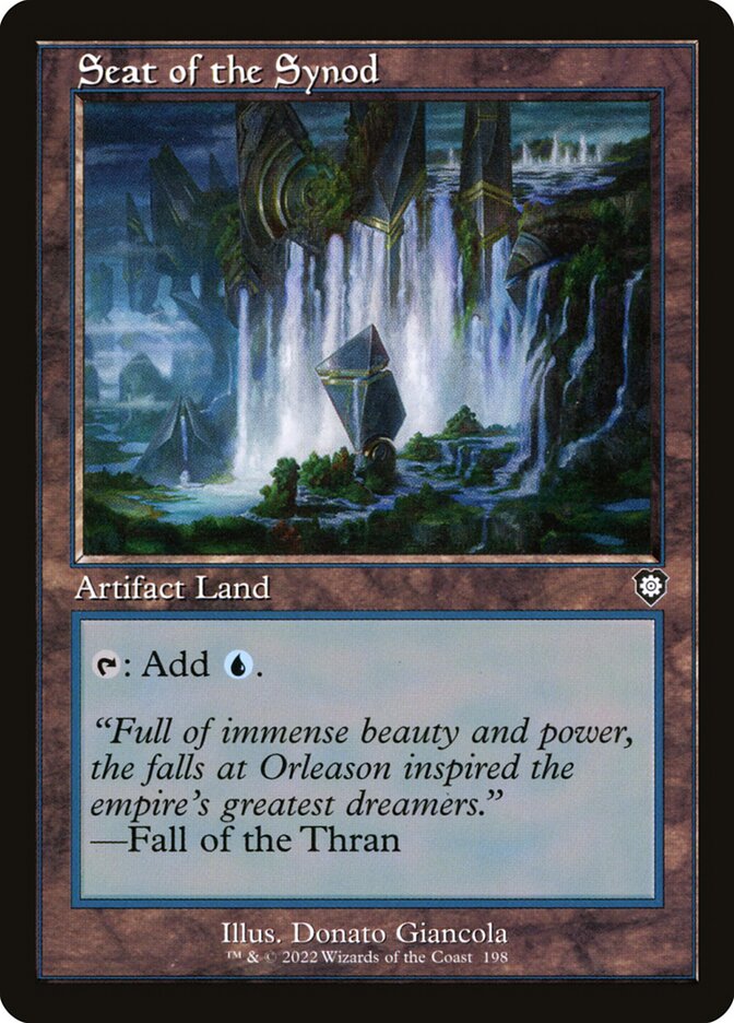 MTG Card Title: Seat of the Synod BRC/198
