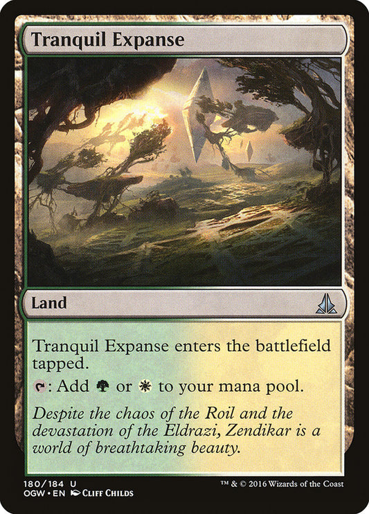 MTG Card Title: Tranquil Expanse OGW/180