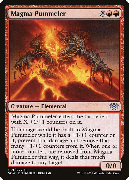 MTG Card Title: Magma Pummeler VOW/169
