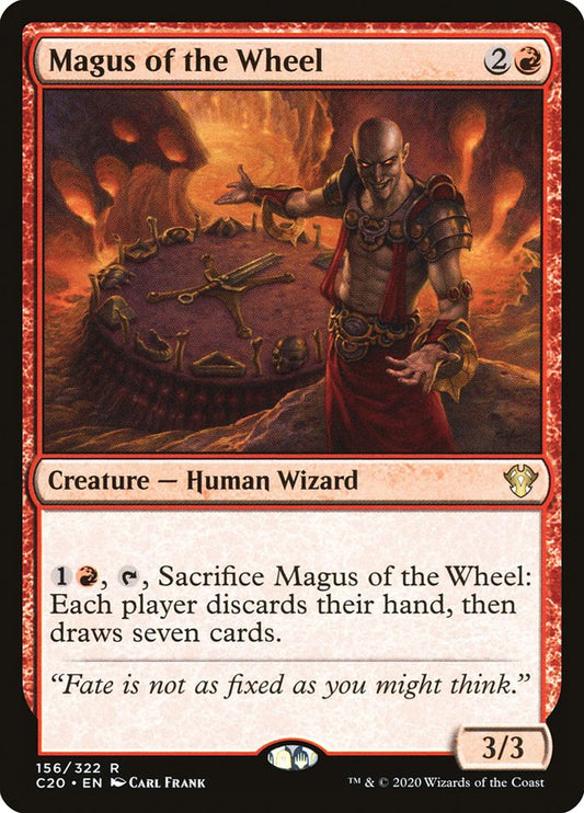 MTG Card Title: Magus of the Wheel C20/156