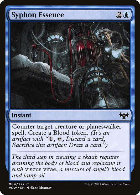 MTG Card Title: Syphon Essence VOW/84