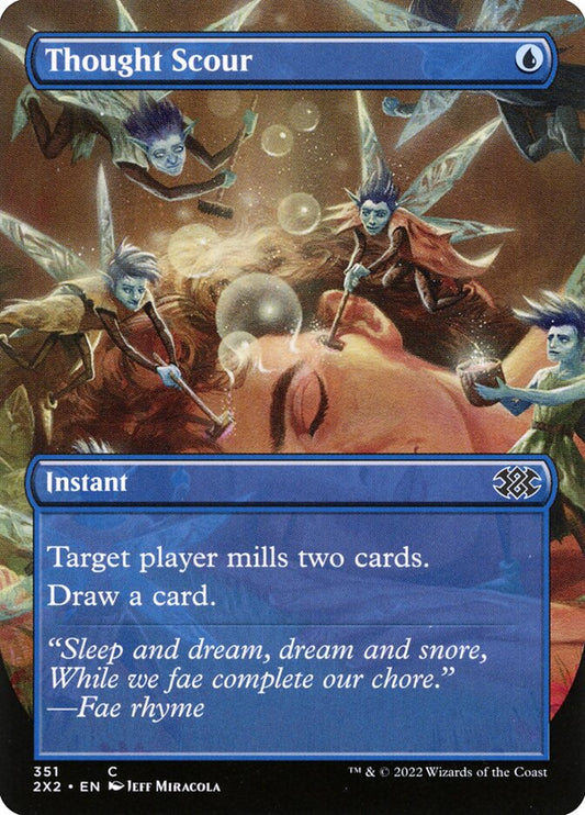 MTG Card Title: Thought Scour 2X2/351
