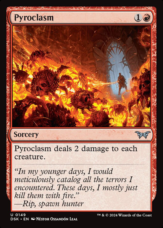 MTG Card Title: Pyroclasm DSK/149