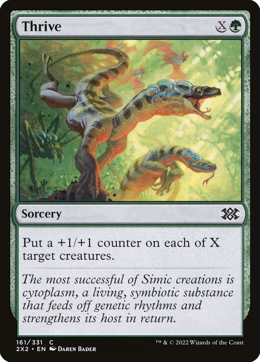 MTG Card Title: Thrive 2X2/161