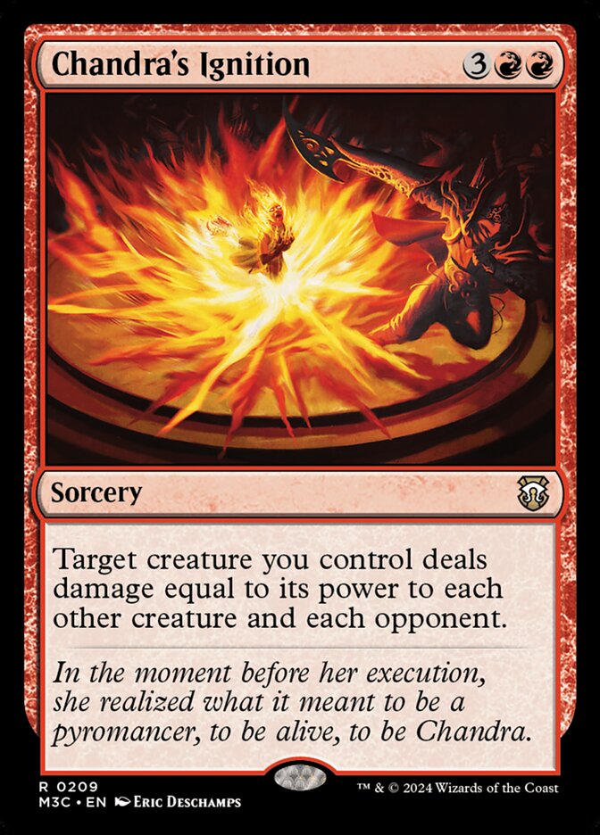 MTG Card Title: Chandra's Ignition M3C/209