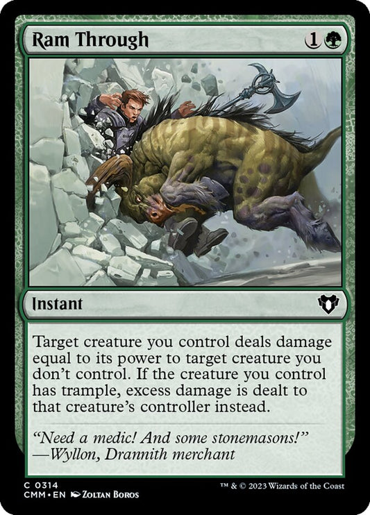 MTG Card Title: Ram Through CMM/314