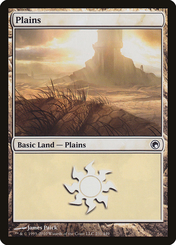 MTG Card Title: Plains SOM/231