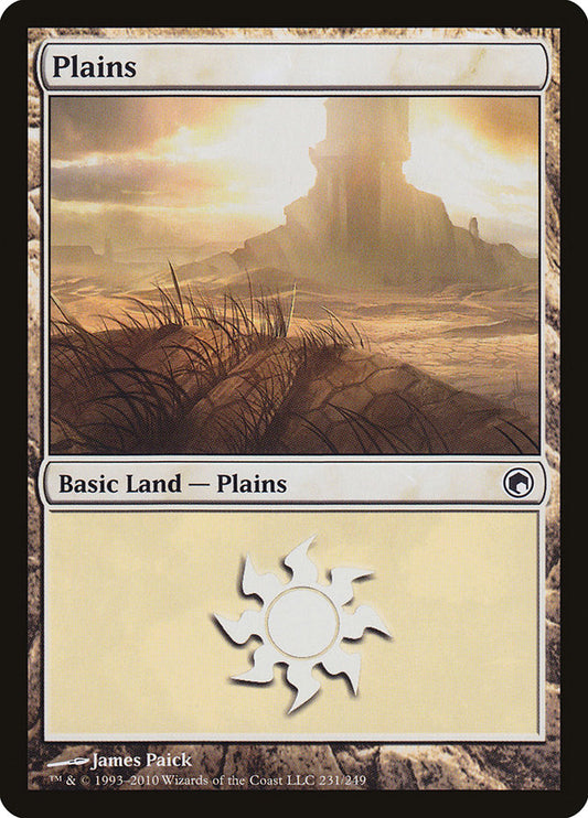MTG Card Title: Plains SOM/231
