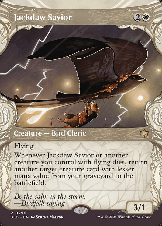 MTG Card Title: Jackdaw Savior BLB/296