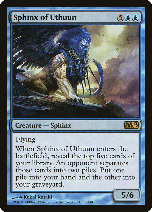 MTG Card Title: Sphinx of Uthuun M13/69