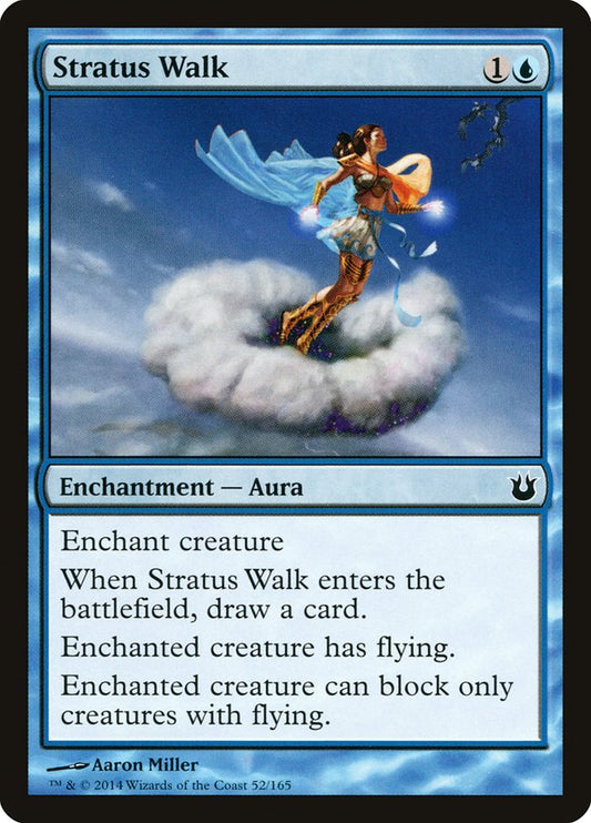 MTG Card Title: Stratus Walk BNG/52