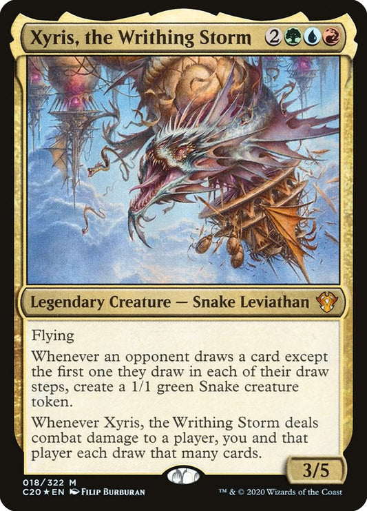 MTG Card Title: Xyris, the Writhing Storm C20/18