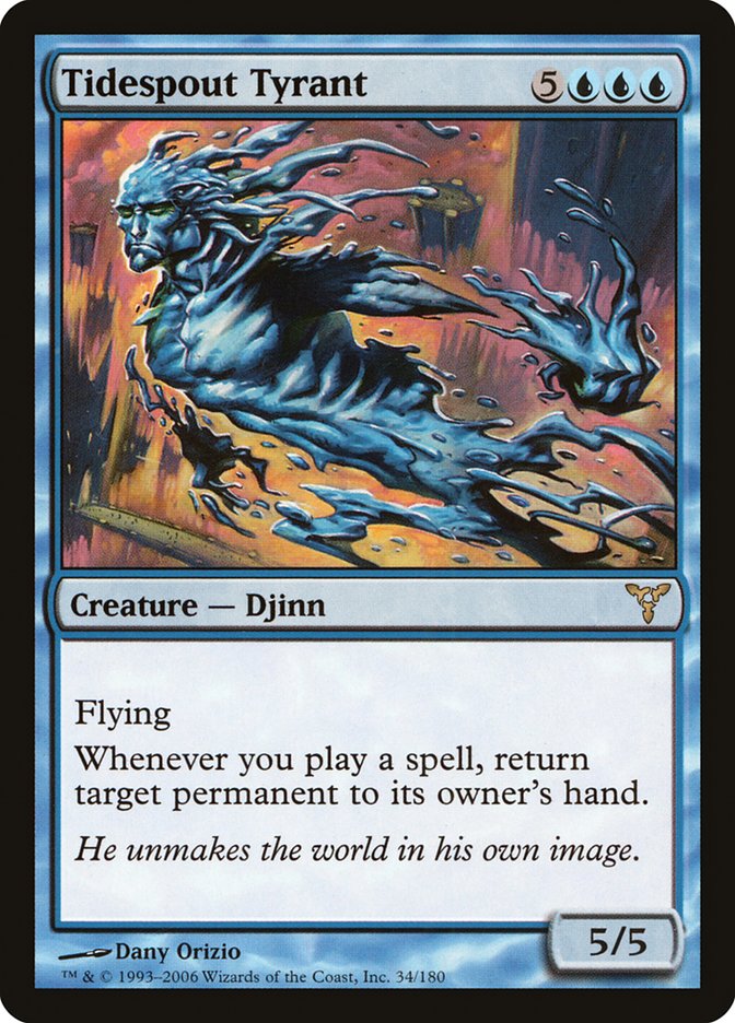 MTG Card Title: Tidespout Tyrant DIS/34