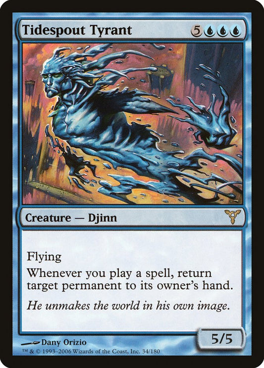 MTG Card Title: Tidespout Tyrant DIS/34