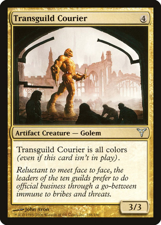 MTG Card Title: Transguild Courier DIS/168