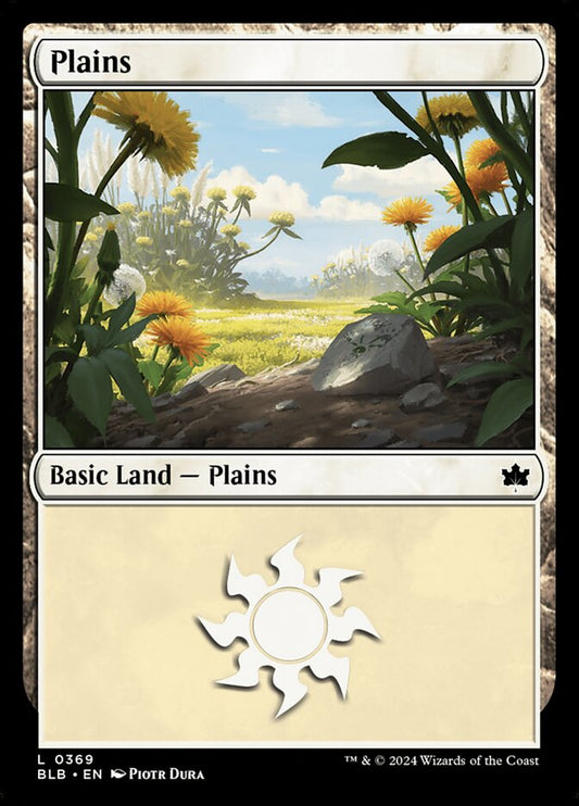 MTG Card Title: Plains BLB/369