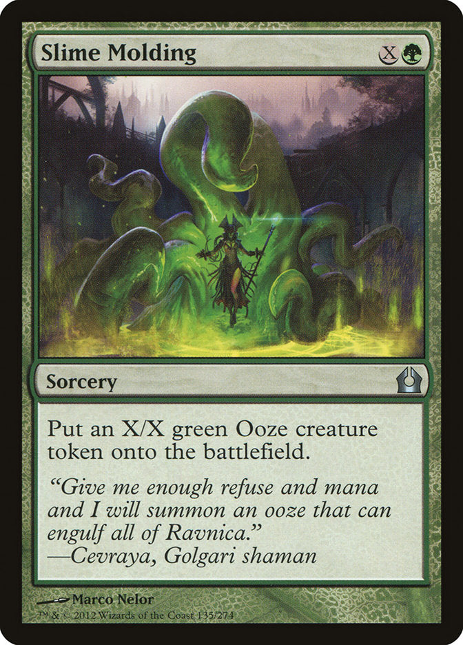 MTG Card Title: Slime Molding RTR/135