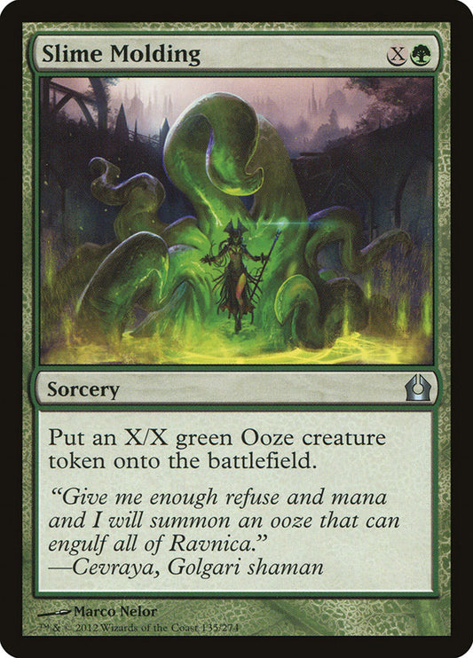 MTG Card Title: Slime Molding RTR/135