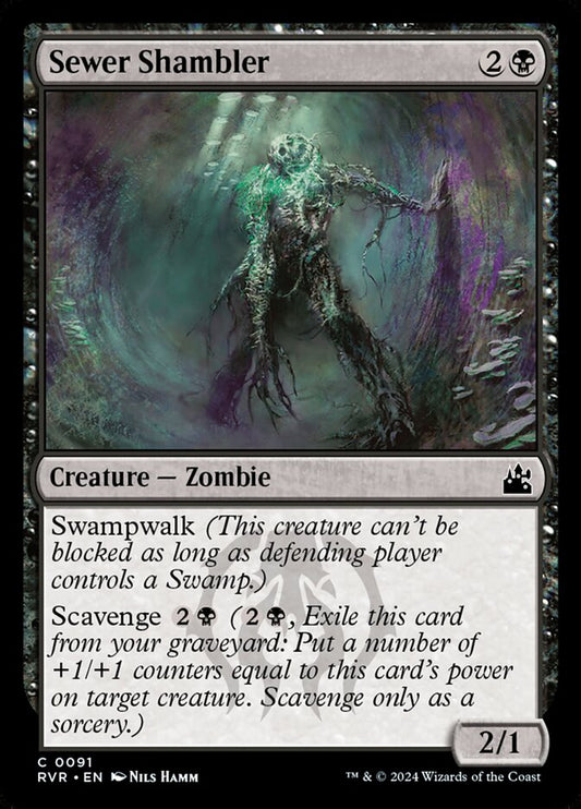 MTG Card Title: Sewer Shambler RVR/91