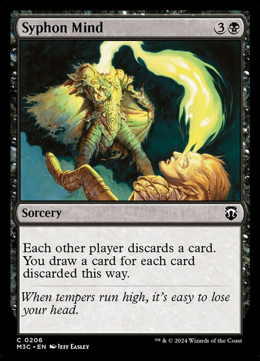 MTG Card Title: Syphon Mind M3C/206