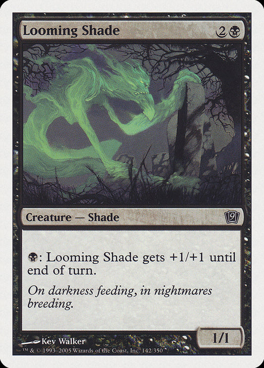 MTG Card Title: Looming Shade 9ED/142
